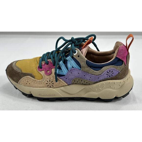 Flower Mountain Yamano 3 Sneakers FM63115 Womens Sz-6 US Stylish Athletics